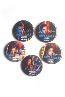 Riverdale kitűző szett - 5 db-os