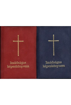 Imádságos képeskönyvem /Velúr (kék, bordó)