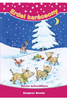 Erdei karácsony /Verses kifestőfüzet §K