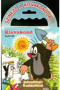 Színezz a kisvakonddal! /Színezőkönyv 6 zsírkrétával