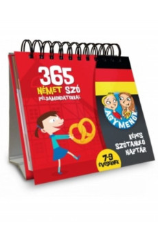 Agymenők képes szótanuló naptár - Német 7-9 éveseknek /365 szó példamondatokkal