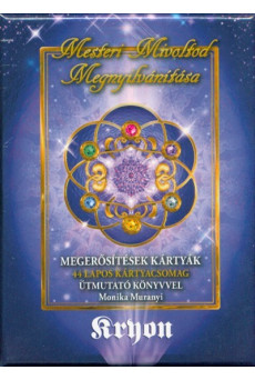 Kryon: Mesteri mivoltod megnyilvánítása könyv - megerősítések kártyák /44 lapos kártyacsomag
