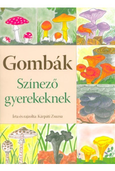 Gombák - Színező gyerekeknek