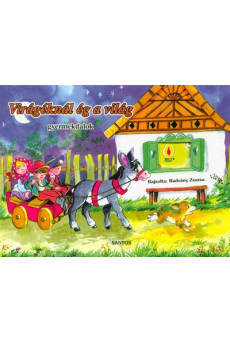 Virágéknál ég a világ - Gyermekdalok /Leporelló