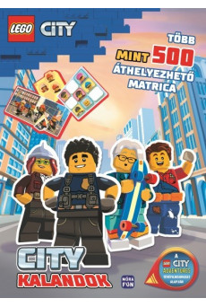 Lego City: City kalandok - Több mint 500 áthelyezhető matrica!