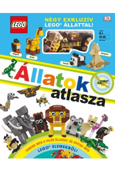 LEGO: Állatok atlasza - Négy exkluzív LEGO állat modelljével