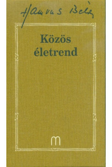 Közös életrend /Hamvas Béla 32.