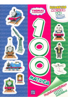 Thomas, a gőzmozdony: 100 matrica /Foglalkoztatókönyv 100 matricával