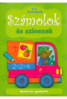 Számolok és színezek: 6-7 éveseknek /Matricás gyakorló