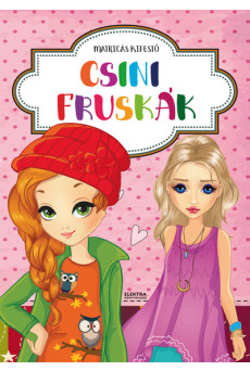 Csini fruskák - Matricás kifestő
