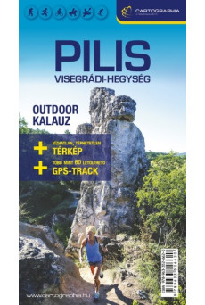Pilis, Visegrádi-hegység - 4in1 outdoor kalauz és turista-kerékpáros és lovas térkép