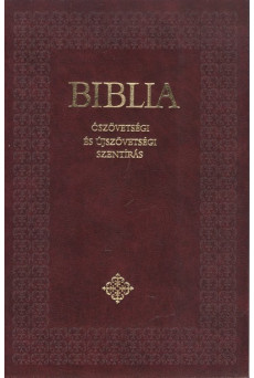 Biblia - Ószövetségi és Újszövetségi Szentírás - Kicsi /Keménytáblás - bordó, fekete (katolikus fordítás)