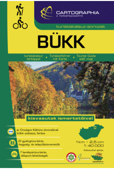 Bükk turistakalauz 1:40e. 2021