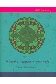 Állatos mandala színező - Kreatív készségfejlesztő