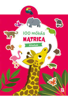 100 mókás matrica - Állatok