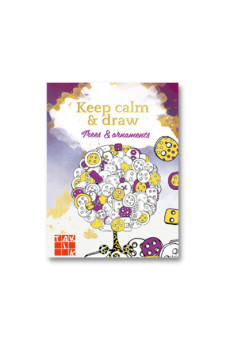 Keep calm + draw - Trees + ornaments