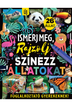 Trend Bookazine - Ismerj meg, rajzolj és színezz állatokat - Trend Bookazine