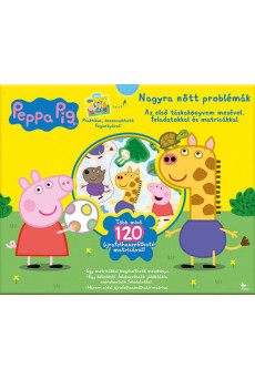 Peppa malac: Nagyra nőtt problémák - Táskakönyv - Az első táskakönyvem mesével, feladatokkal és matricákkal