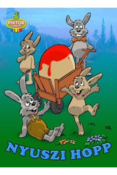 Nyuszi hopp - Piktor Színező §H
