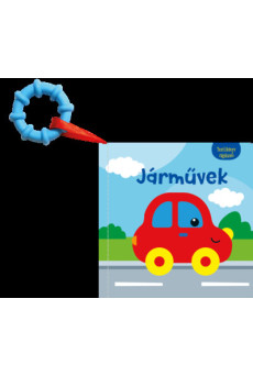 Textilkönyv rágókával - Járművek