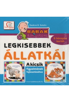 Legkisebbek állatkái - Kicsik figyelmének fejlesztéséhez 6 hónapos kortól - Babák könyvtára (új kiadás)