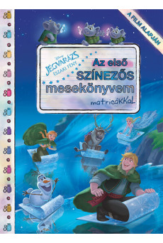 Jégvarázs: Északi fény - Első színezős mesekönyvem matricákkal (új kiadás)