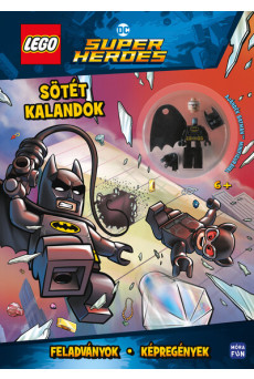 LEGO DC: Sötét kalandok - Foglalkoztatókönyv Batman minifigurával