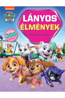 Lányos élmények - Matricás könyv