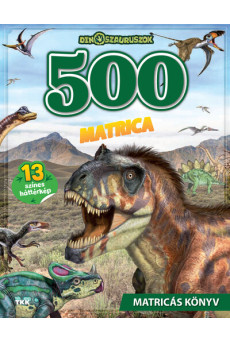 500 matrica - Dinoszauruszok