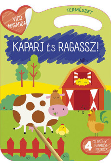 Kaparj és ragassz! - Természet - Vidd magaddal! - 4 oldalnyi kaparós matrica