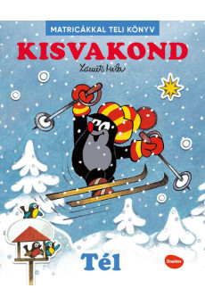 Kisvakond - Tél - Kreatív matricás füzet