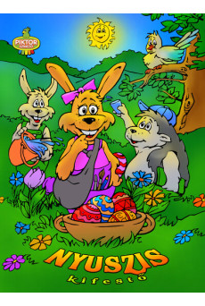 Nyuszis kifestő §H