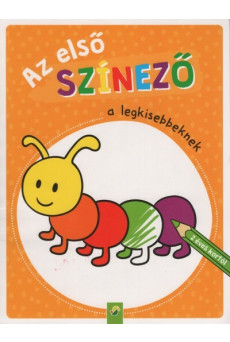 Az első színező a legkisebbeknek - 2 éves kortól (narancs)