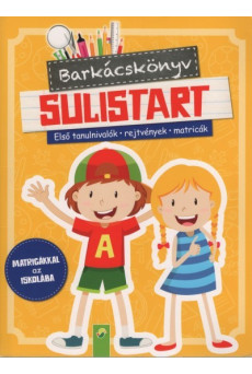 Barkácskönyv - Sulistart - Első tanulnivalók, rejtvények, matricák