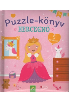 Puzzle-könyv: Hercegnő - 5 kirakóval