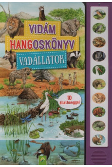 Vidám hangoskönyv: Vadállatok - 10 állathanggal