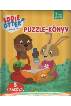 Eddie Otter - A kiváncsi vidra: Puzzle-könyv - 5 kirakóval