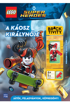 Lego DC. A káosz királynője - Harley Quinn és a megafonja minifigurával