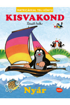 Kisvakond - Nyár - Matricákkal teli könyv