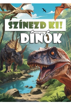 Színezd ki! - Dinók