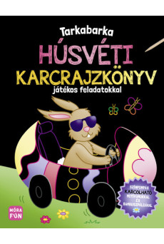 Tarkabarka húsvéti karcrajzkönyv - játékos feladatokkal §H