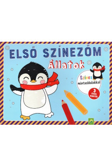 Első színezőm: Állatok - Színes mintaoldalakkal 3 éves kortól