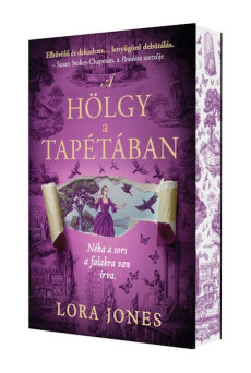 Hölgy a tapétában (éldekorált)