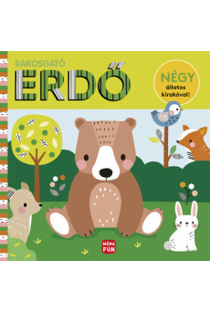 Rakosgató - Erdő - Négy állatos kirakóval