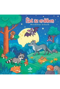 Élet az erdőben - Mondókás kifestő