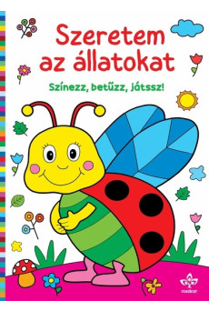 Szeretem az állatokat – Színezz, betűzz, játssz!