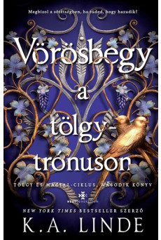 Vörösbegy a tölgytrónuson - Tölgy és magyal-ciklus 2. (éldekorált)