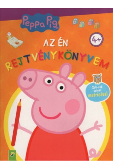 Peppa Malac: Az én rejtvénykönyvem - Sok-sok színes matricával