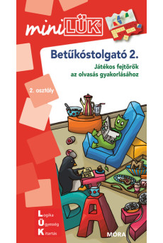 Betűkóstolgató 2. - Játékos fejtörők az olvasás gyakolásához - Mini LÜK