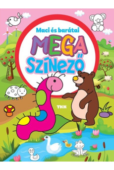 Maci és barátai - Mega színező